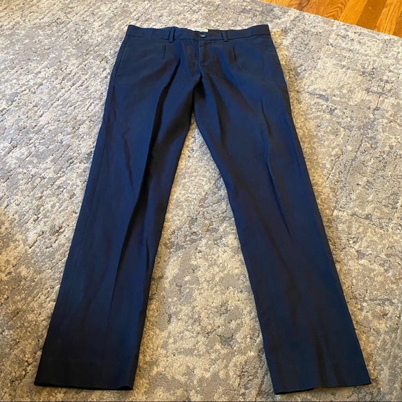 Penguin Navy Straight Leg Trouser Pants Size 32 x32 - Picture 1 of 7
